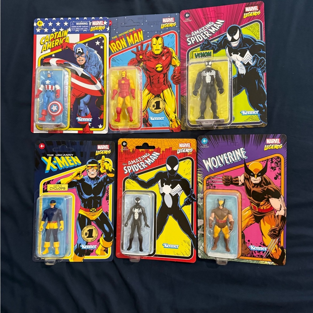 Hasbro Marvel Legends Retro 375 Bundle